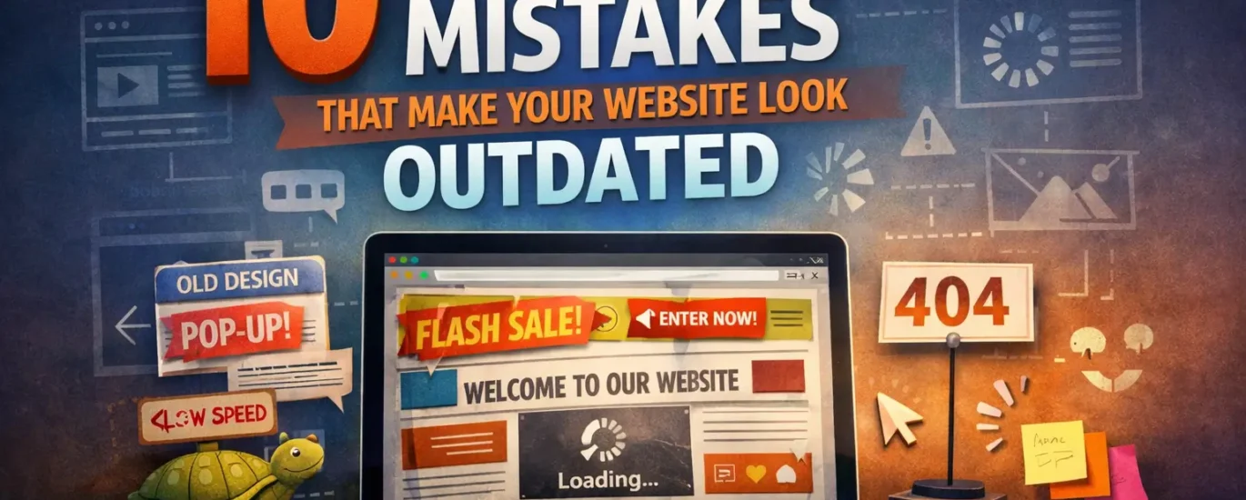 10 Web Design Mistakes That Make Your Website Look Outdated