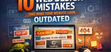 10 Web Design Mistakes That Make Your Website Look Outdated