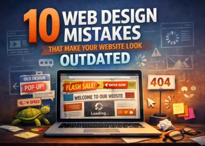 10 Web Design Mistakes That Make Your Website Look Outdated